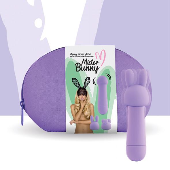 FeelzToys Mister Bunny Mini Vibrator Roos - womentoys.nl