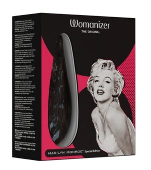 Womanizer Marilyn Monroe Special Edition Classic 2 - 4 Kleuren Black marble - zwart marmer gevlamd - womentoys.nl