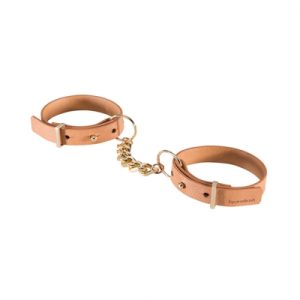 Boeien Bijoux Indiscrets - Maze Thin Handcuffs Bruin. Erotisch shoppen doe je bij Women Toys; De lekkerste vrouwenspeeltjes