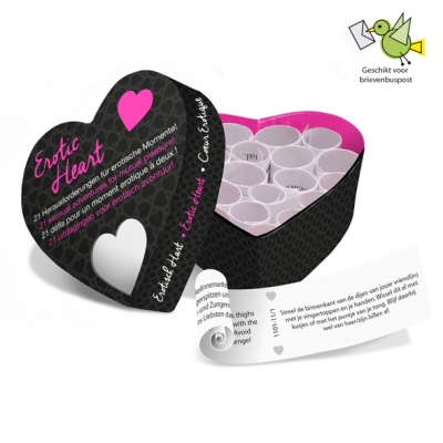 Bordspellen Erotic Heart Mini (NL-DE-EN-FR). Erotisch shoppen doe je bij Women Toys; De lekkerste vrouwenspeeltjes