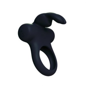 Cockringen OhhhBunny - Frisky Bunny Vibrating Ring Zwart. Erotisch shoppen doe je bij Women Toys; De lekkerste vrouwenspeeltjes