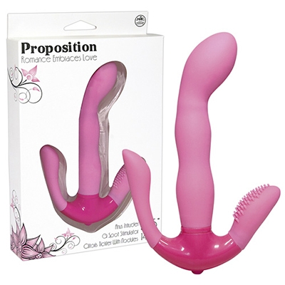 G-spot Vibrator Proposition - T-shaped Curved G-spot Vibrator. Erotisch shoppen doe je bij Women Toys; De lekkerste vrouwenspeeltjes