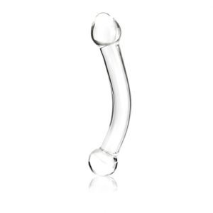 Glazen Dildo Glas - Curved G-Spot Stimulator Glazen Dildo. Erotisch shoppen doe je bij Women Toys; De lekkerste vrouwenspeeltjes