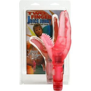 Jelly Vibrator Two Finger Juice Junky Vibrator. Erotisch shoppen doe je bij Women Toys; De lekkerste vrouwenspeeltjes