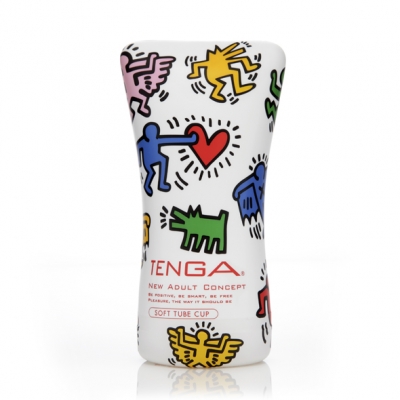 Kunstvagina Tenga - Keith Haring Soft Tube Cup. Erotisch shoppen doe je bij Women Toys; De lekkerste vrouwenspeeltjes
