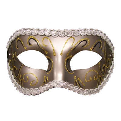 Maskers S and M - Grey Masquerade Masker. Erotisch shoppen doe je bij Women Toys; De lekkerste vrouwenspeeltjes