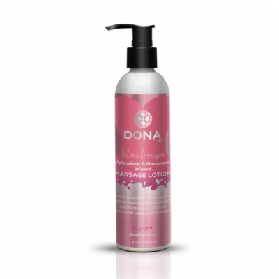 Middelen Dona – Massage Lotion Blushing Berry 250 Ml