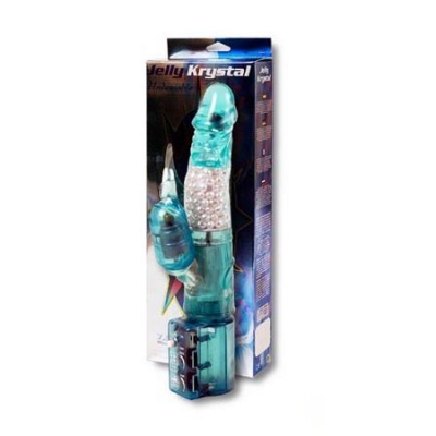 Tarzan Vibrator Jelly Krystal Turquoise Squirmy Vibrator. Erotisch shoppen doe je bij Women Toys; De lekkerste vrouwenspeeltjes