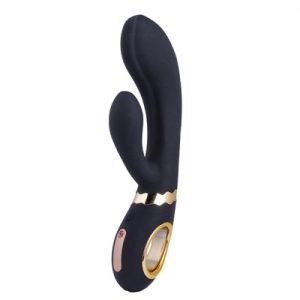 Tarzan Vibrator Nomi Tang - Wild Rabbit Zwart and Goud. Erotisch shoppen doe je bij Women Toys; De lekkerste vrouwenspeeltjes