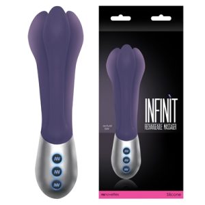 Vagina Toys Infinit Oplaadbare Driepoot Vibrator - Paars. Erotisch shoppen doe je bij Women Toys; De lekkerste vrouwenspeeltjes