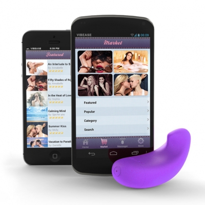 Vagina Toys Vibease - IPhone and Android Vibrator Versie Paars. Erotisch shoppen doe je bij Women Toys; De lekkerste vrouwenspeeltjes