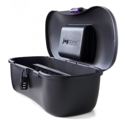 Vibrator Pakket Joyboxx - Hygienisch Opbergsysteem Zwart. Erotisch shoppen doe je bij Women Toys; De lekkerste vrouwenspeeltjes