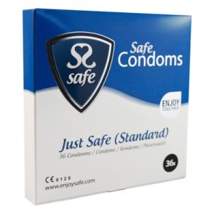Condoom Safe - Just Safe Condooms Standard 36 Stuks. Erotisch shoppen doe je bij Women Toys; De lekkerste vrouwenspeeltjes