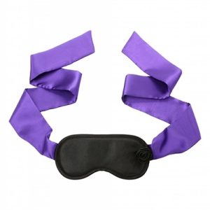 Maskers Black Rose Budding Blinddoek - Zwart / Paars. Erotisch shoppen doe je bij Women Toys; De lekkerste vrouwenspeeltjes