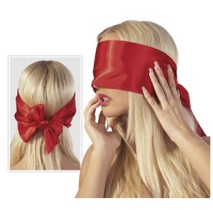 Maskers Bondage Blinddoek - Rood. Erotisch shoppen doe je bij Women Toys; De lekkerste vrouwenspeeltjes