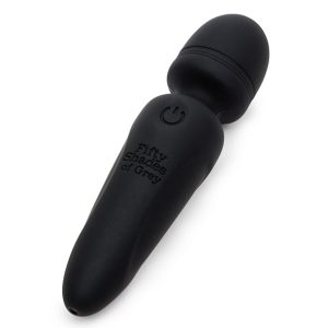 Fifty Shades of Grey Sensation Mini Wand Vibrator 14 cm - womentoys.nl