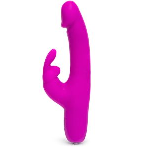Happy Rabbit Slimline Realistic Rabbit Vibrator 23 cm - womentoys.nl