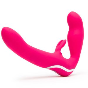 Happy Rabbit Strapless Strap-On Vibrator 20 cm - womentoys.nl