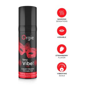 Orgie Sexy Vibe! Hot Liquid Vibrator 15 ml - womentoys.nl