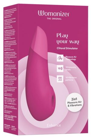 Womanizer Discreet Massageapparaat Met Luchtimpulsen Roze - womentoys.nl