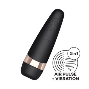 Satisfyer Pro 3+ Luchtdruk Vibrator + Vibratie - womentoys.nl