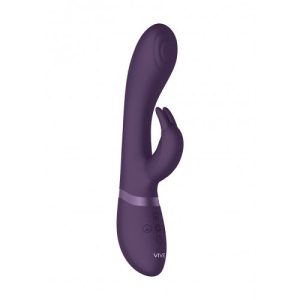 Vive Cato Rabbit Vibrator 21 Cm Zwart - womentoys.nl