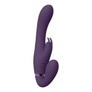 Vive Suki Rabbit Vibrator 22 Cm Roos - womentoys.nl