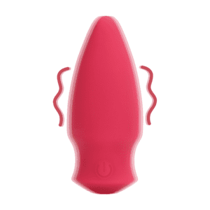 Loveline Cone Shaped Bullet Vibrator Blushing Red 7 cm - womentoys.nl