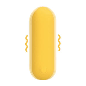 Loveline Smooth Bullet Vibrator Sunpac Yellow 7 cm - womentoys.nl