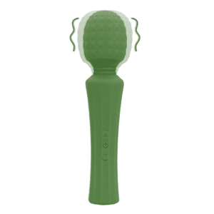 Loveline Wand Vibrator Green Mumba 20 cm - womentoys.nl