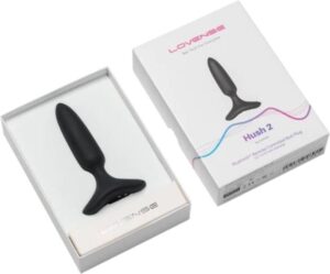 Lovense Hush 2 - Slim Vibrerend Speeltje Met Appbediening Size XS (25mm) - womentoys.nl