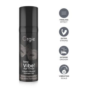 Orgie Sexy Vibe! High Voltage Liquid Vibrator 15 ml - womentoys.nl