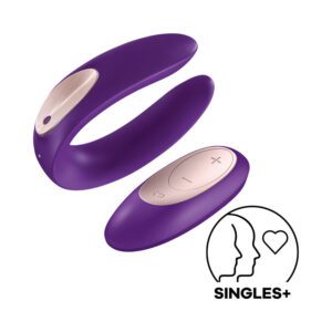 Satisfyer Double Plus Remote Vibrator Voor Koppels - womentoys.nl
