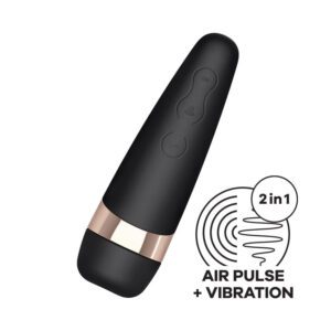Satisfyer Pro 3+ Luchtdruk Vibrator + Vibratie - womentoys.nl