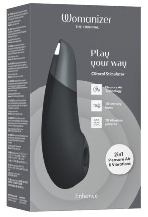 Womanizer Enhance Zwart - womentoys.nl