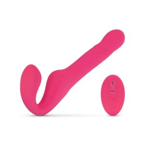 Teazers Bandloze Strapon Vibrator 24 cm - womentoys.nl