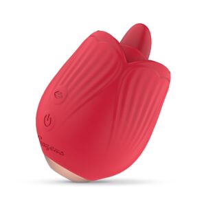 Teazers Clitoris Vibrator Rood - womentoys.nl