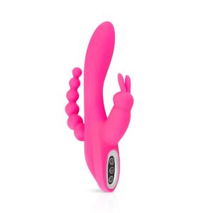 Teazers Dubbele Rabbit Vibrator 21 cm - womentoys.nl