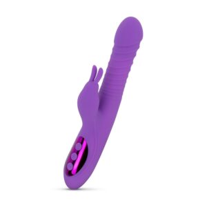 Teazers Stotende Rabbit Vibrator 24 cm - womentoys.nl