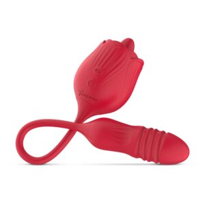 Teazers Stotende Vibrator Met Clitoris Stimulator - womentoys.nl