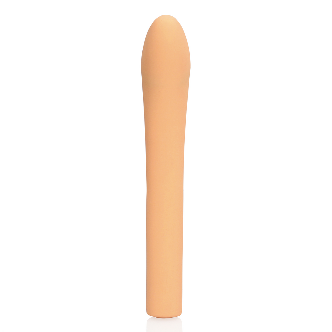 Loveline Fingering G-spot Vibrator Peach Fuzz 23 cm - womentoys.nl