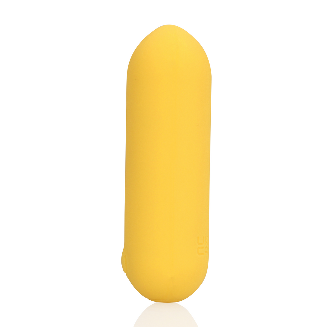 Loveline Smooth Bullet Vibrator Sunpac Yellow 7 cm - womentoys.nl
