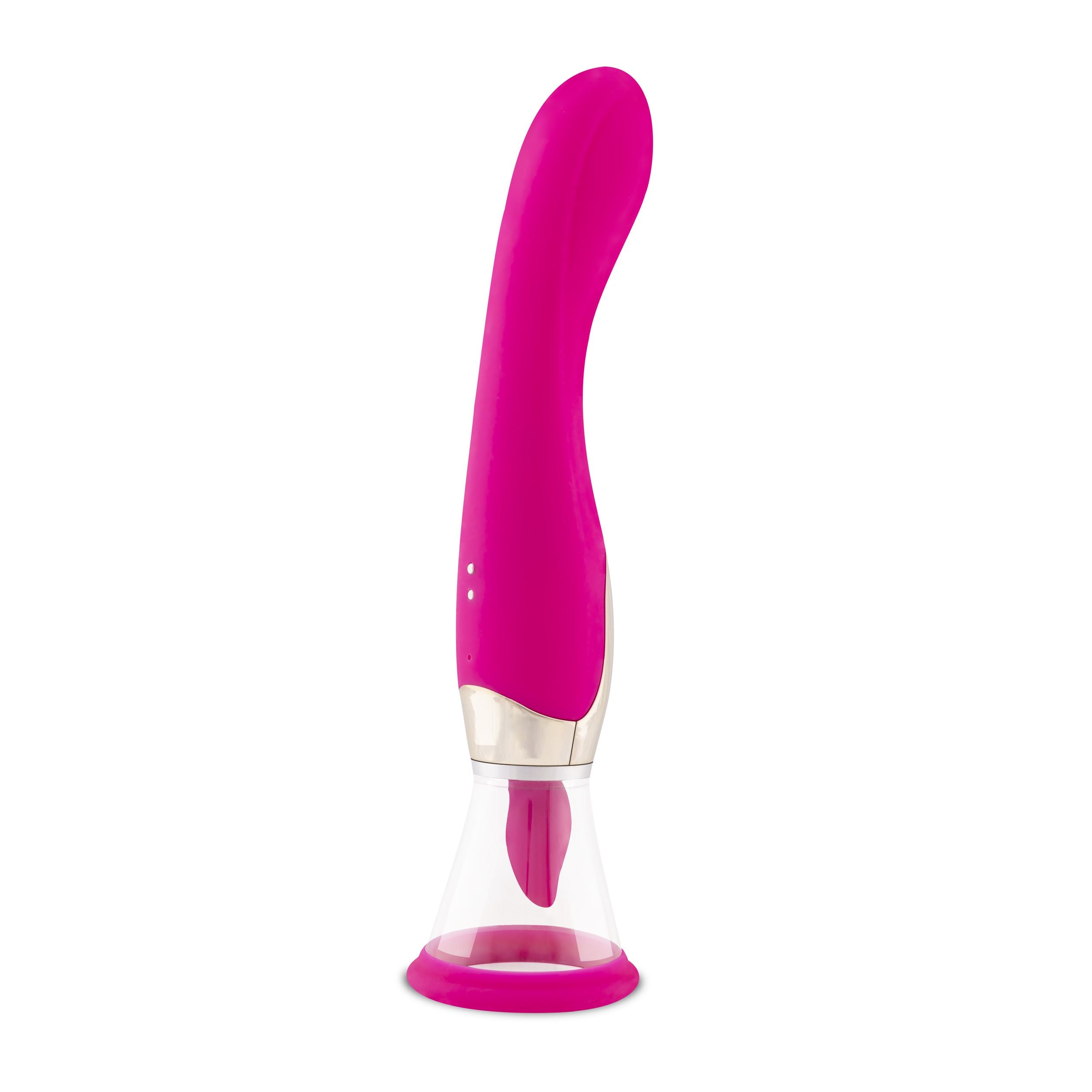 Teazers Vaginapomp & G-Spot Vibrator 26 cm - womentoys.nl