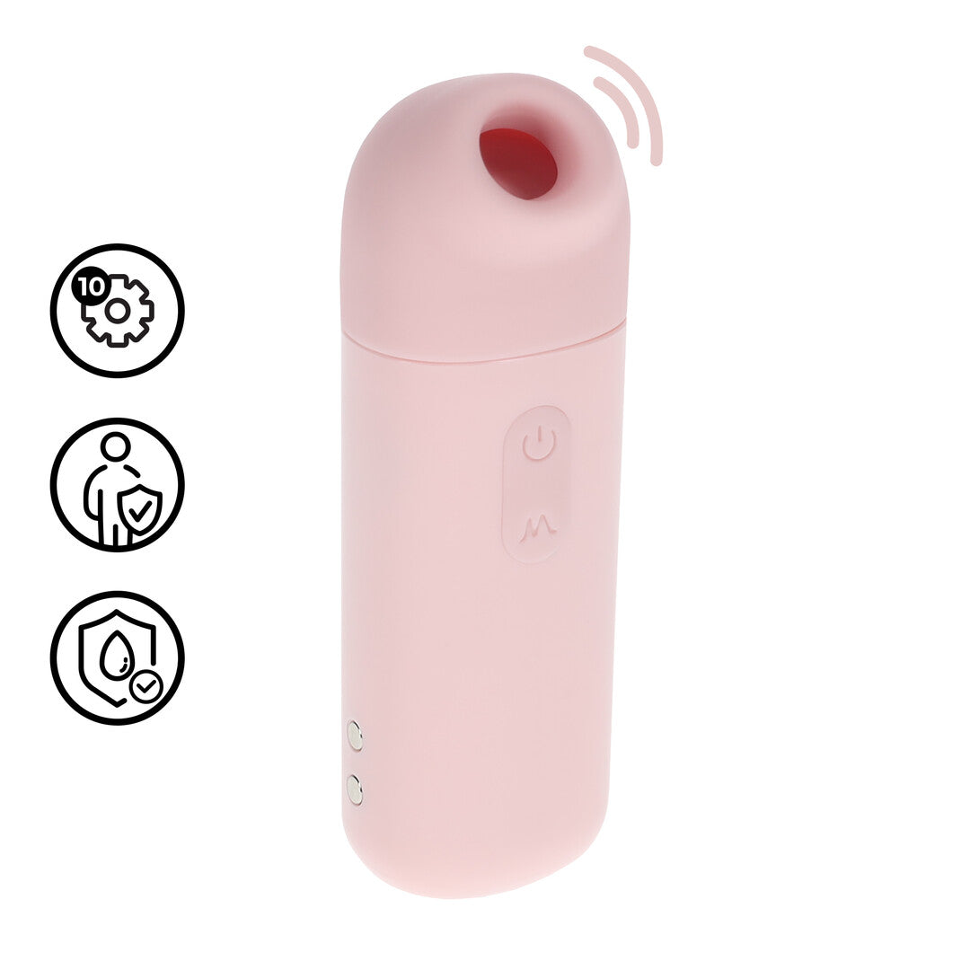 Loveline Sweetie 2-In-1 Luchtdrukvibrator Met Tikfunctie - womentoys.nl